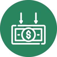 Low Income Creative Icon Design vector