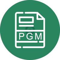 PGM Creative Icon Design vector