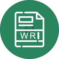 WRI Creative Icon Design vector