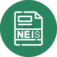 NEIS Creative Icon Design vector