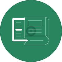 Guideline Creative Icon Design vector
