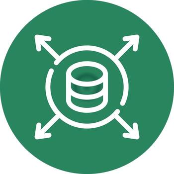 Data Driven Creative Icon Design vector