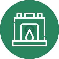 Furnace Creative Icon Design vector