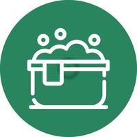 Laundry Creative Icon Design vector