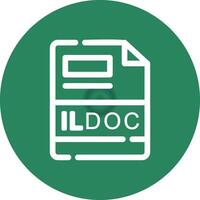 ildoc creativo icono diseño vector