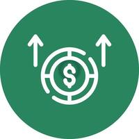 Cash Flow Creative Icon Design vector