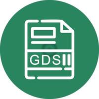 GDSII Creative Icon Design vector