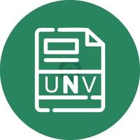 UNV Creative Icon Design vector