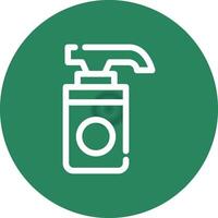 Liquid Soap Creative Icon Design vector