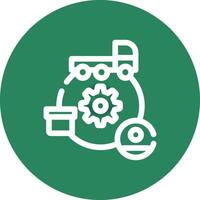 Supply Chain Creative Icon Design vector