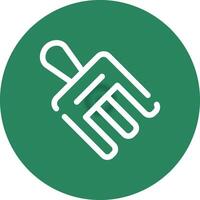 Comb Creative Icon Design vector