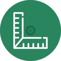 Ruler Creative Icon Design vector