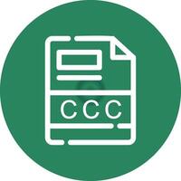 CCC Creative Icon Design vector