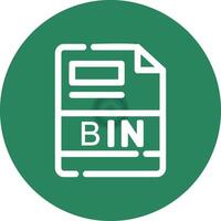 BIN Creative Icon Design vector