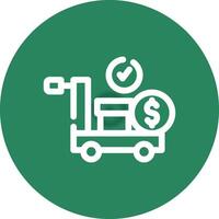 Procurement Creative Icon Design vector