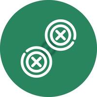 Buttons Creative Icon Design vector