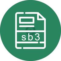 sb3 Creative Icon Design vector