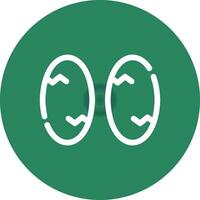 Eggs Creative Icon Design vector