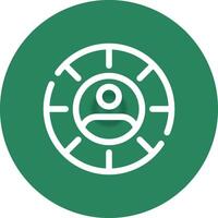 Targeting Creative Icon Design vector