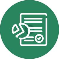 Sales Report Creative Icon Design vector