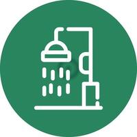 Shower Creative Icon Design vector