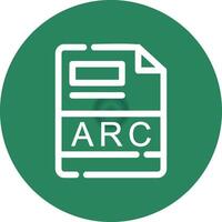 ARC Creative Icon Design vector