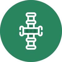 Pipeline Creative Icon Design vector