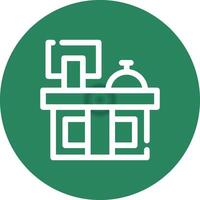 Reception Creative Icon Design vector