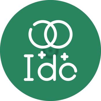 Line Circle Gradient Design vector