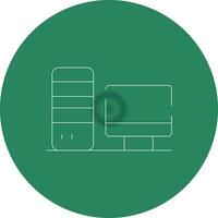 Computer Creative Icon Design vector