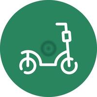 Scooter Creative Icon Design vector