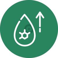 Hyperglycemia Creative Icon Design vector