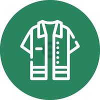 Shirt Creative Icon Design vector