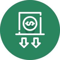 Deposit Creative Icon Design vector