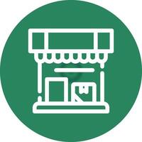 Store Creative Icon Design vector