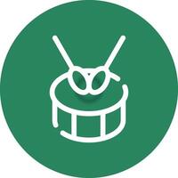 Drum Creative Icon Design vector