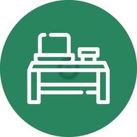 Desk Creative Icon Design vector