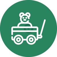 Cart Creative Icon Design vector