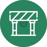 Barrier Creative Icon Design vector