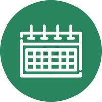 Calendar Creative Icon Design vector