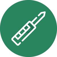 Screwdriver Creative Icon Design vector