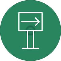 Right Creative Icon Design vector