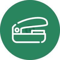 Stapler Creative Icon Design vector