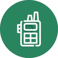 Walkie Talkie Creative Icon Design vector