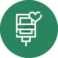Transfusion Creative Icon Design vector