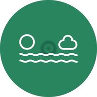 Sea Creative Icon Design vector