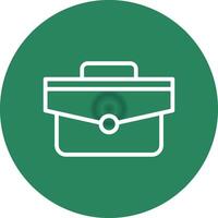 Briefcase Creative Icon Design vector