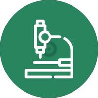 Microscope Creative Icon Design vector