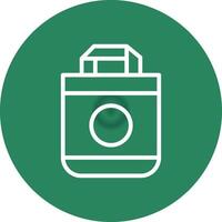 Tote Bag Creative Icon Design vector