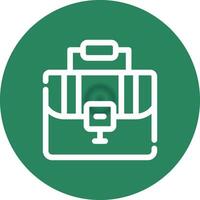 Briefcase Creative Icon Design vector